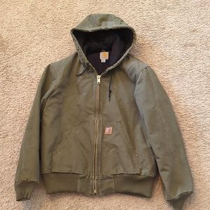 Carhartt Olive Bomber Jacket